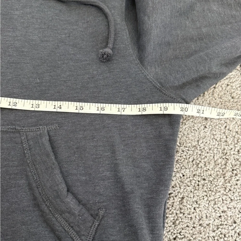 Hollister Cropped Hoodie Womens‎ Small Heather Gray